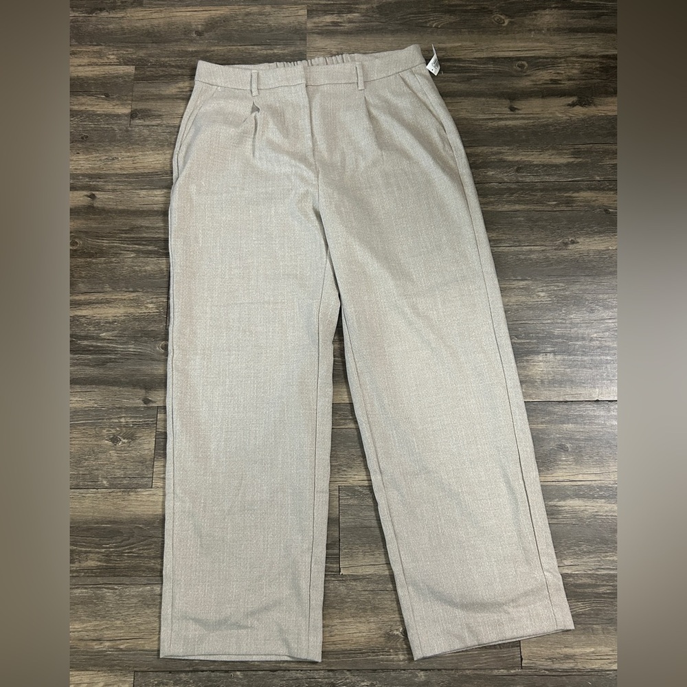 Old Navy Beige Herringbone Dress Pants – Women’s Size xl tall